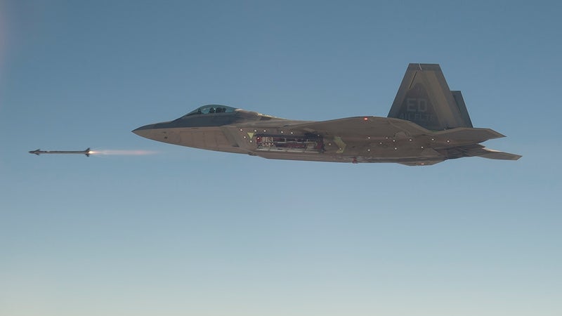 The F-22 Raptor that shot down the Chinese spy balloon