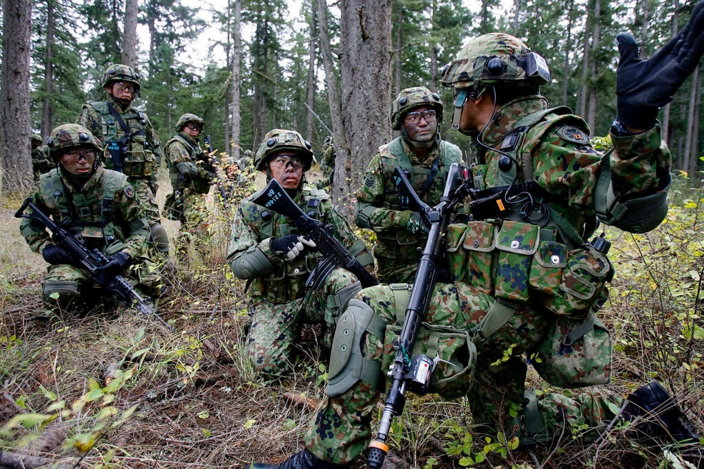 japanese self-defense forces training