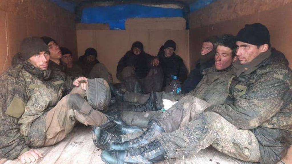 russian soldiers captured in ukraine