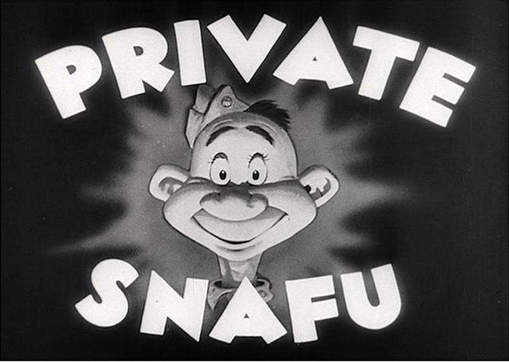 private snafu world war ii cartoon