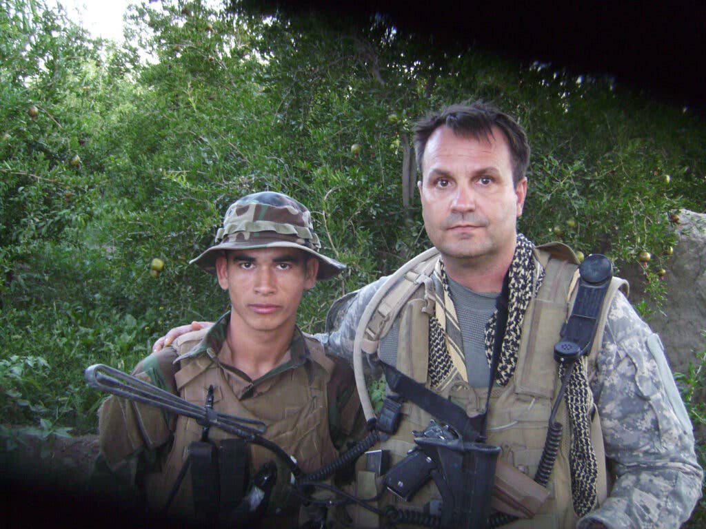 scott mann with afghan