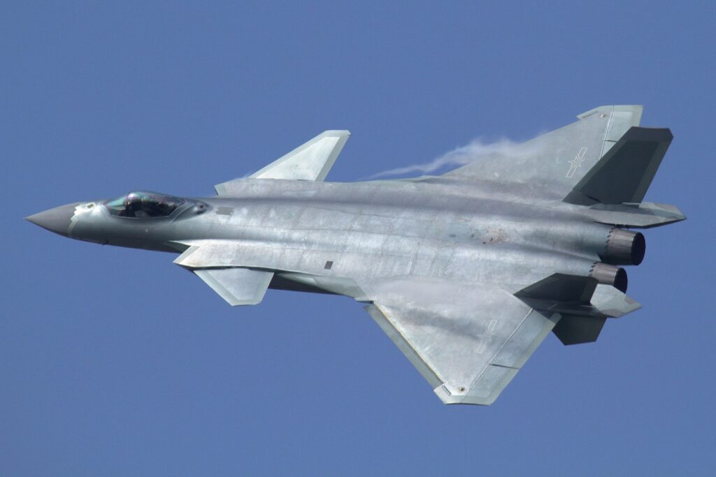 j-20 5th generation fighter chinese military invade taiwan