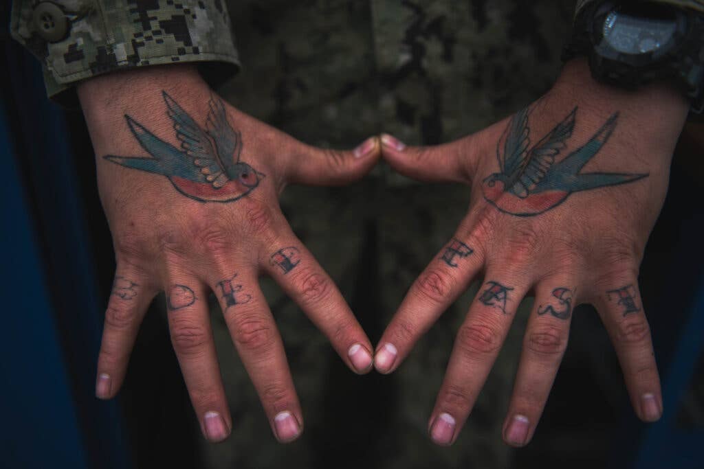 navy military tattoos