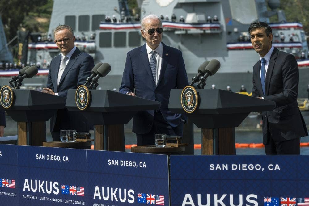president biden australia nuclear submarines