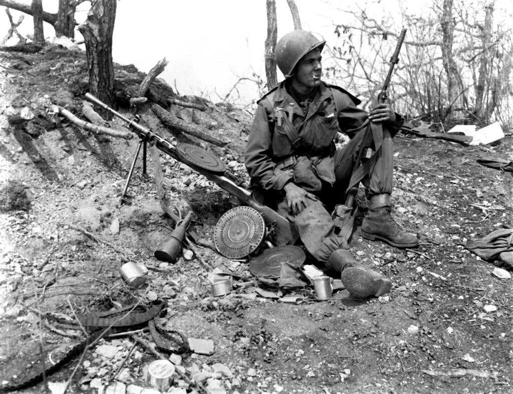 soldier with m1 carbine illegal rifles