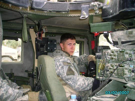forrest gump actor humphreys in army humvee