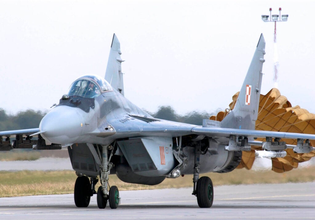polish mig-29 poland fighter jets to ukraine