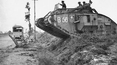 One British tank at the Battle of Amiens wreaked havoc for nine hours behind enemy lines