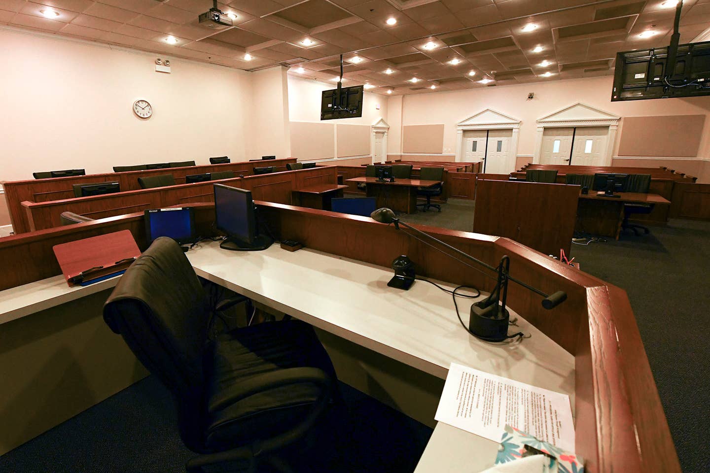 UCMJ courtroom