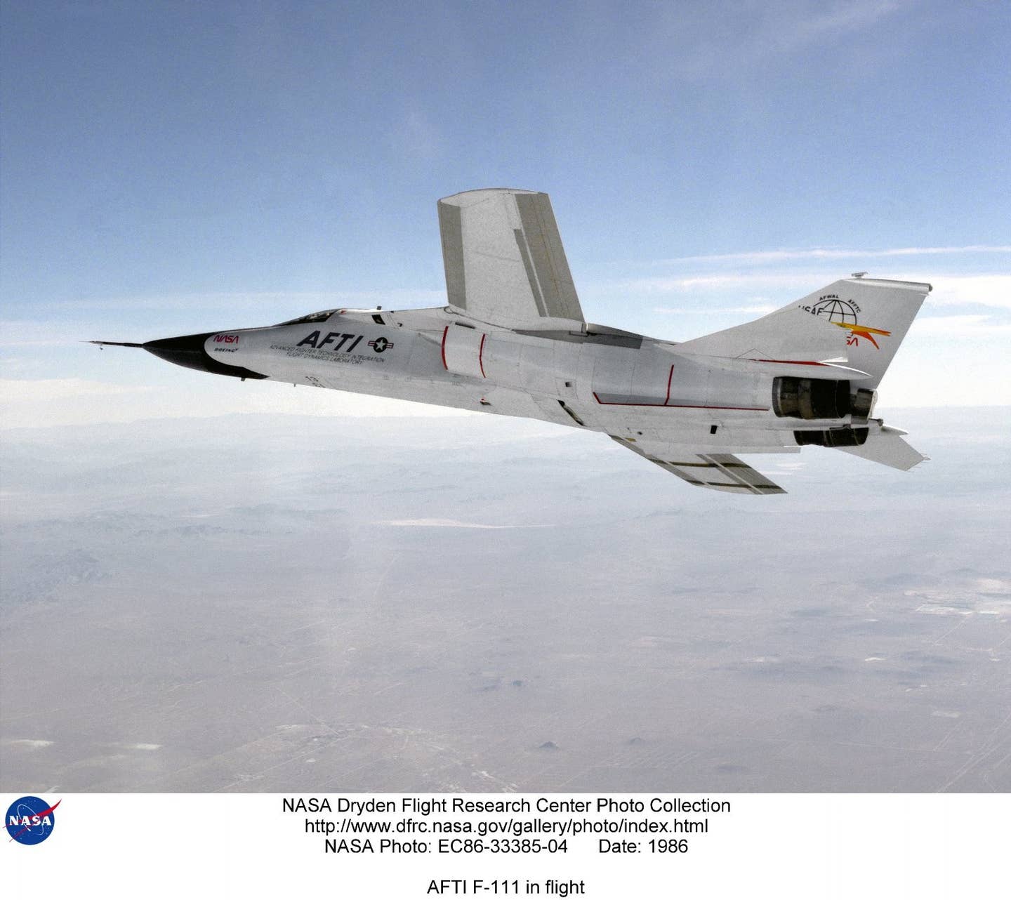 NASA F-111