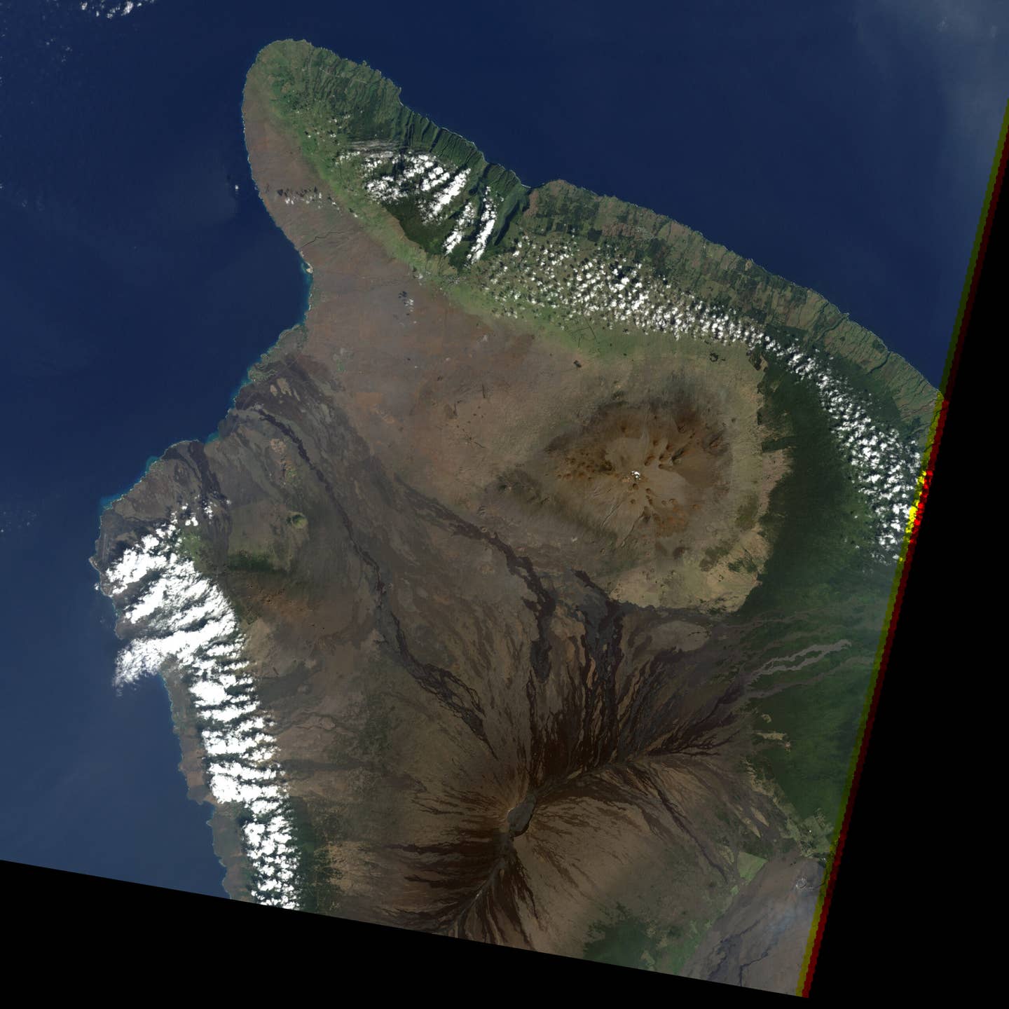 bombing volcanoes at mauna loa