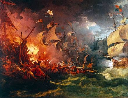 spanish armada impact of weather on war