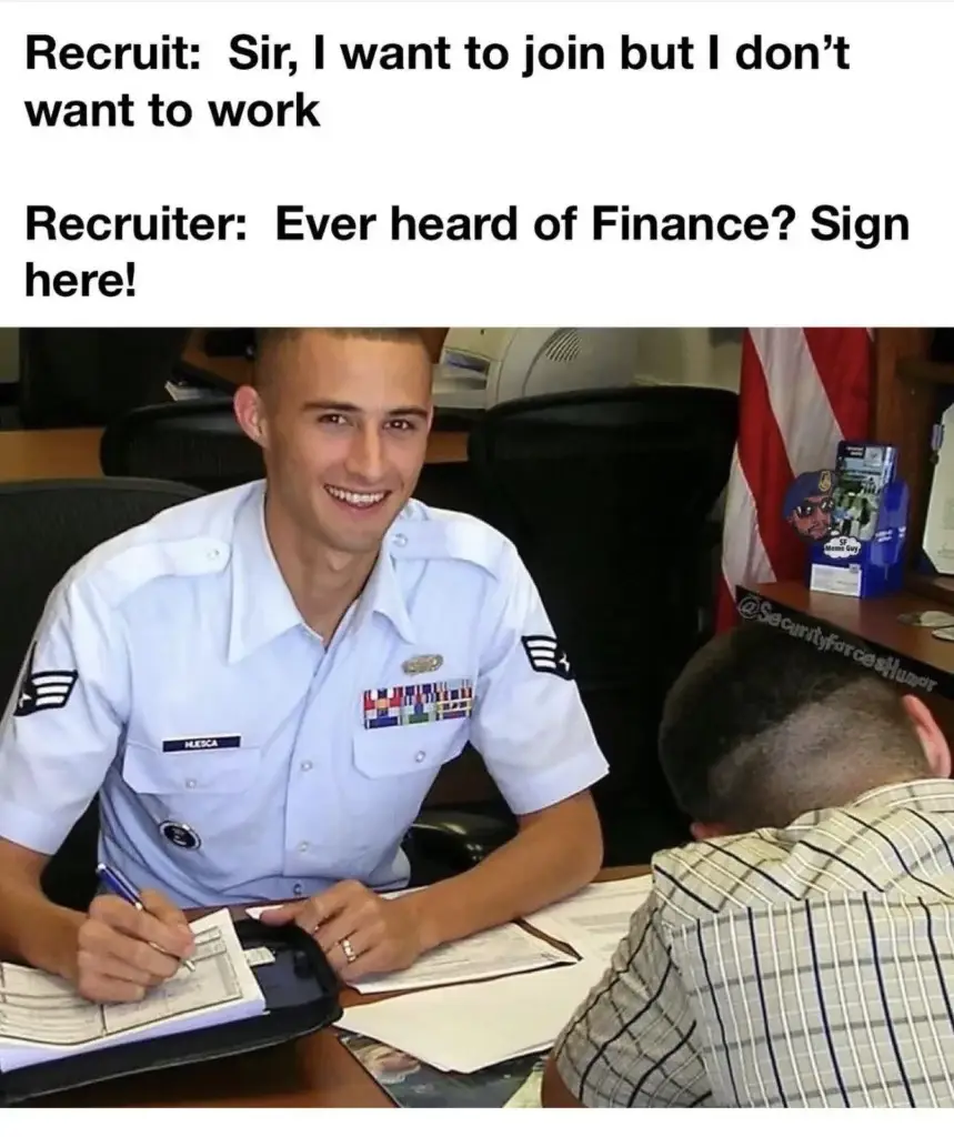 air force recruiter military memes