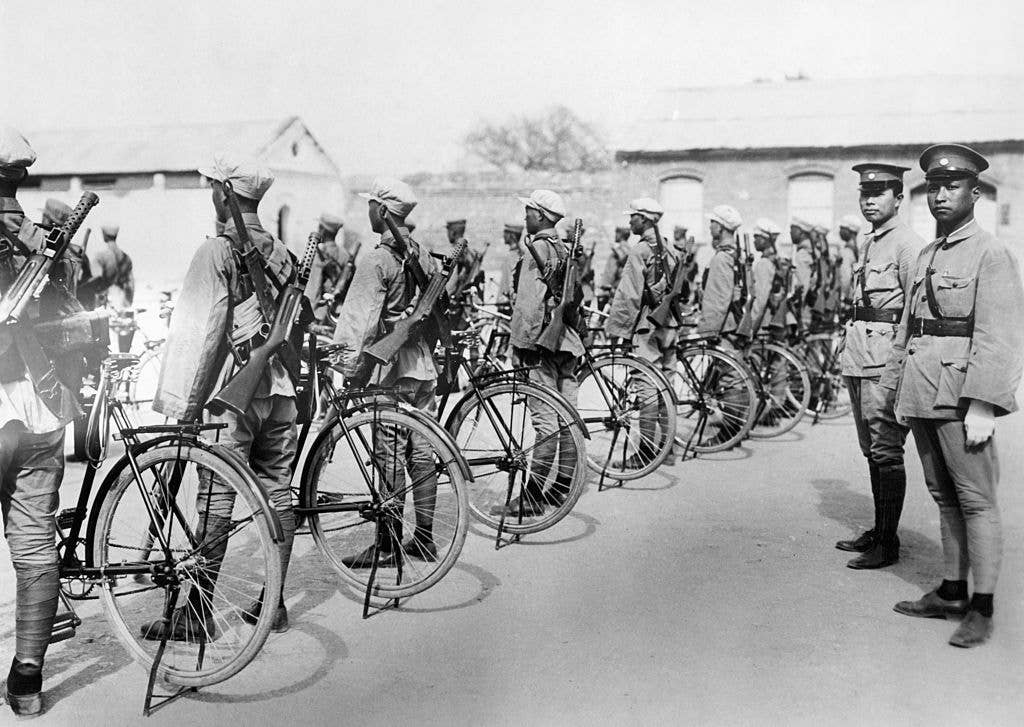 military Bicycle history