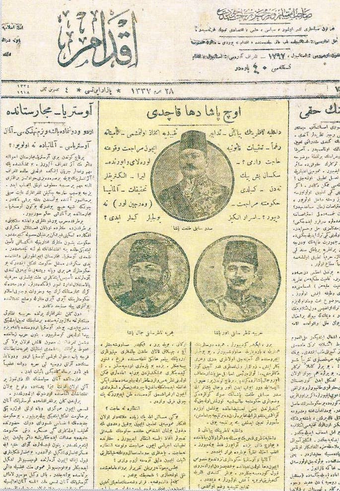 armenian genocide ottoman newspaper