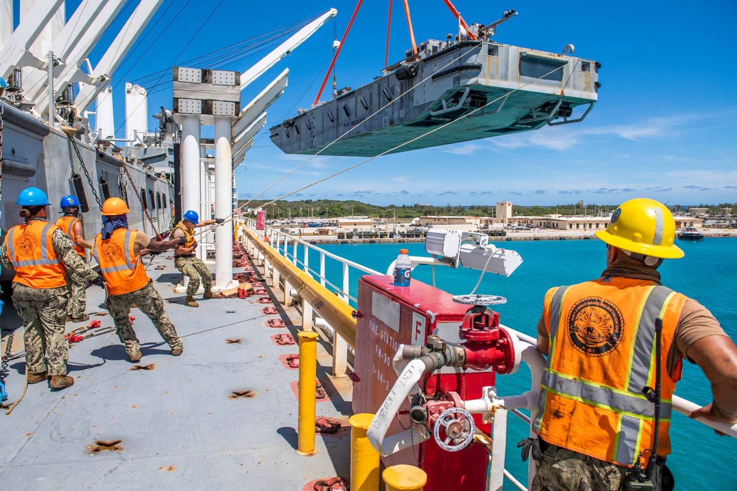 cargo handling in the navy