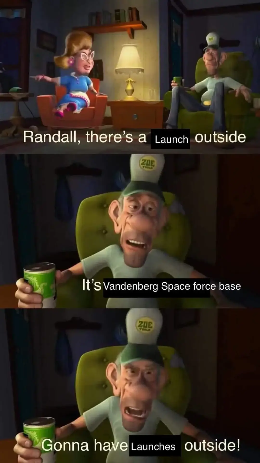 vandenberg space force base meme