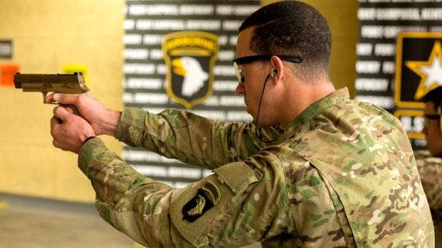 <em>Not even the famed 101st Airborne is immune to bad shooting techniques (U.S. Army)</em>