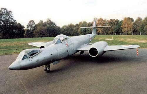 Gloster Meteor Prone Position