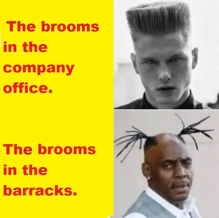 military memes about brooms