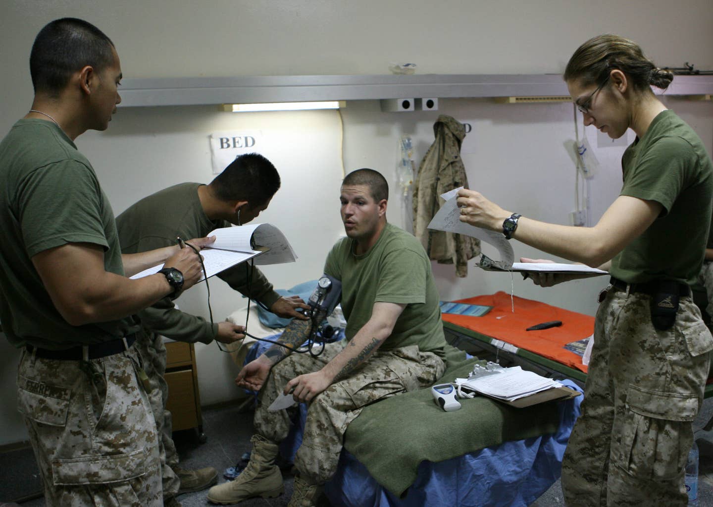 marine corps mysteries medical