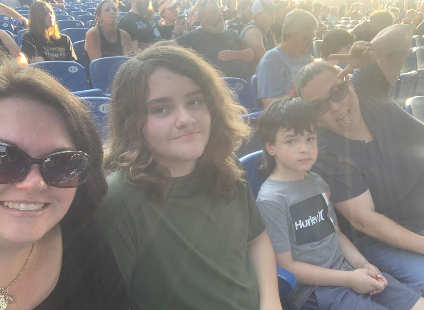 "<em>A big thanks to Live Nation and Vet Tix for the tickets to see Disturbed with Jinjer and Breaking Benjamin in Charlotte NC. My family really enjoyed the show.” -Daniel, U.S. Air Force veteran</em>