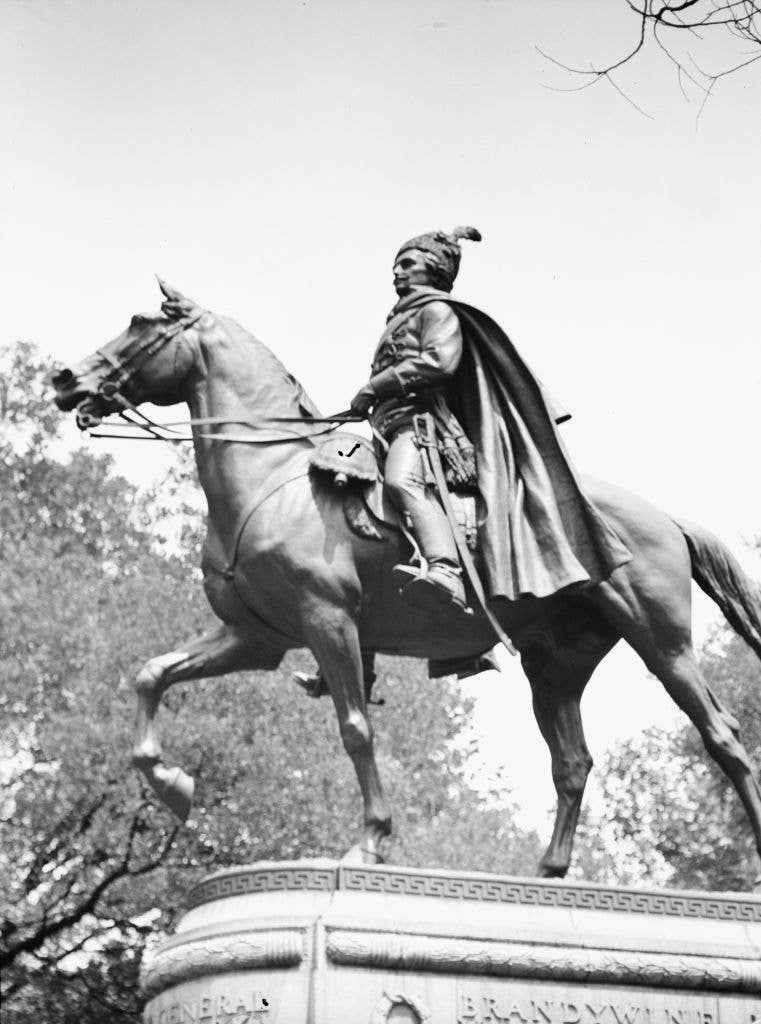 Casimir Pulaski statue