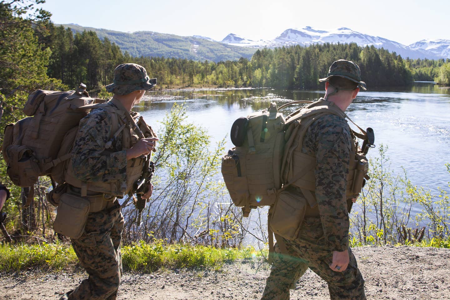 marine corps hiking great outdoors
