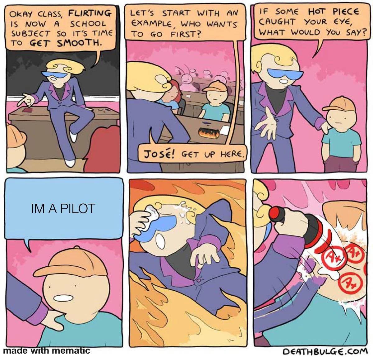 pilot game meme