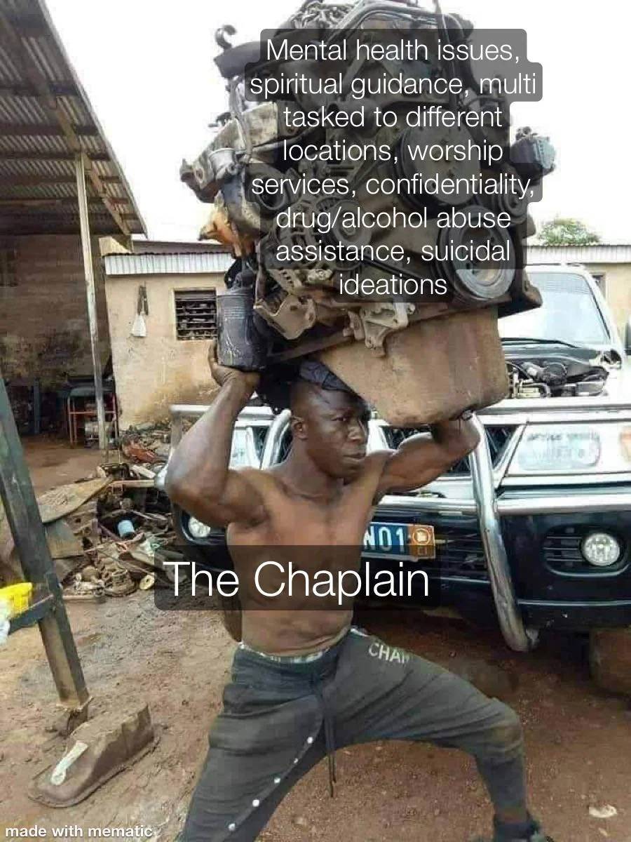 chaplain military memes