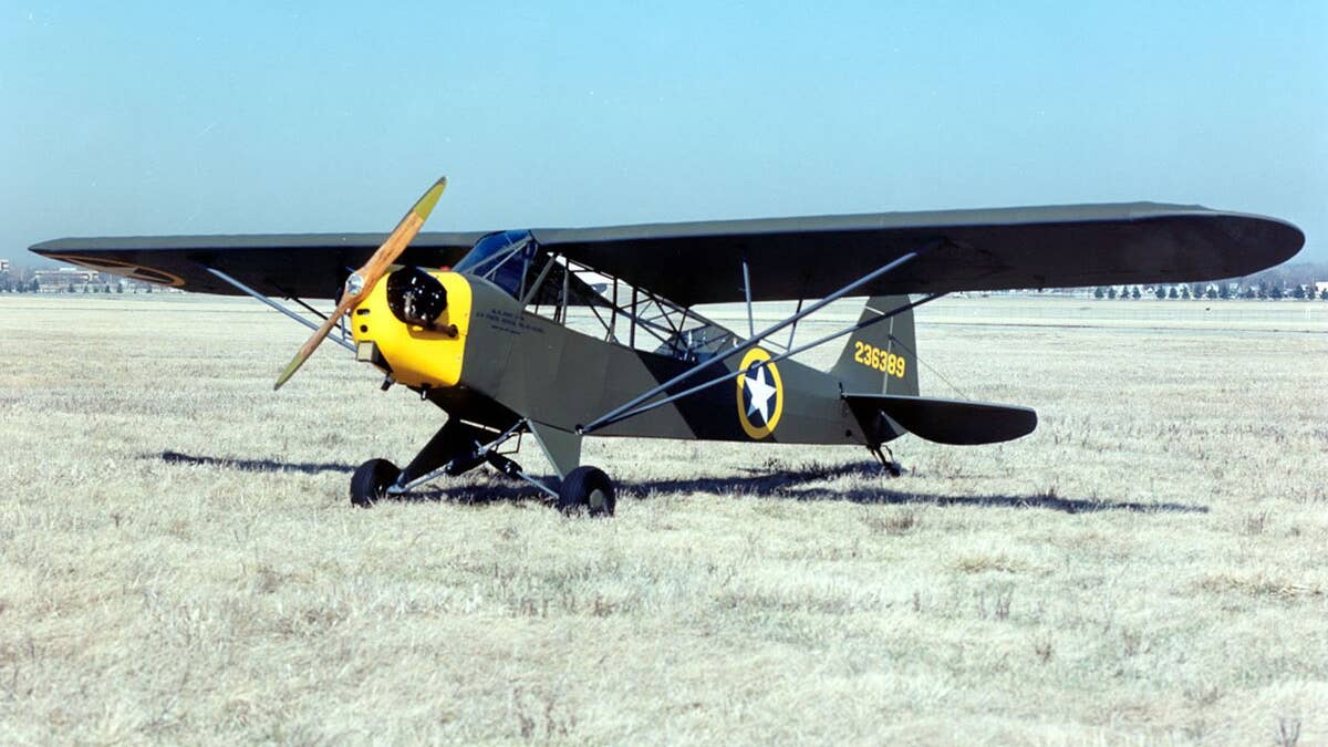 Piper L-4 "Grasshopper" at the National Museum of the United States Air Force.