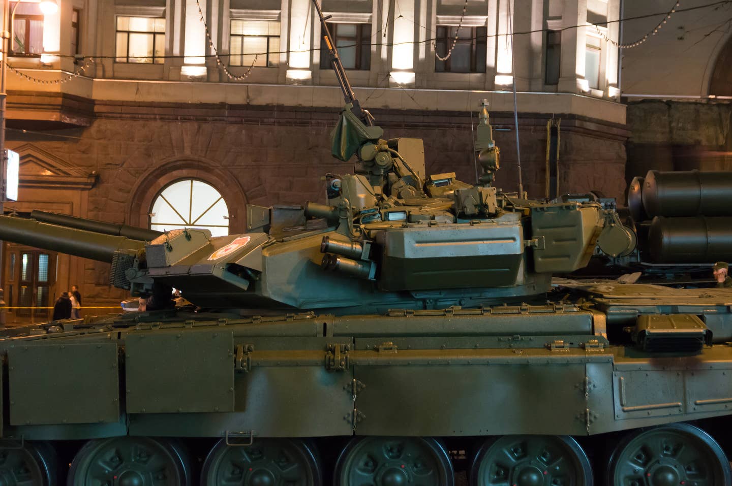 The Russian T-90 tank has its origins in a Soviet-era program.