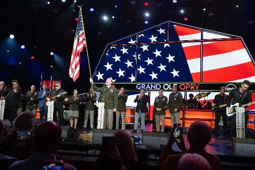 Craig Morgan reenlisted on the Grand Ole Opry stage in the summer of 2023.