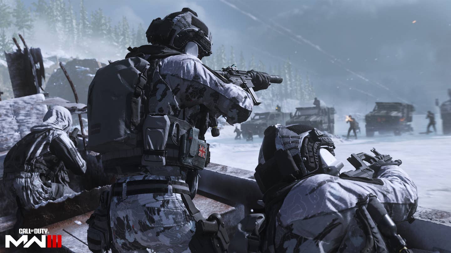 <em>"Frozen Tundra" severely lacked snowmobiles and Predator UAVs (Call of Duty)</em>