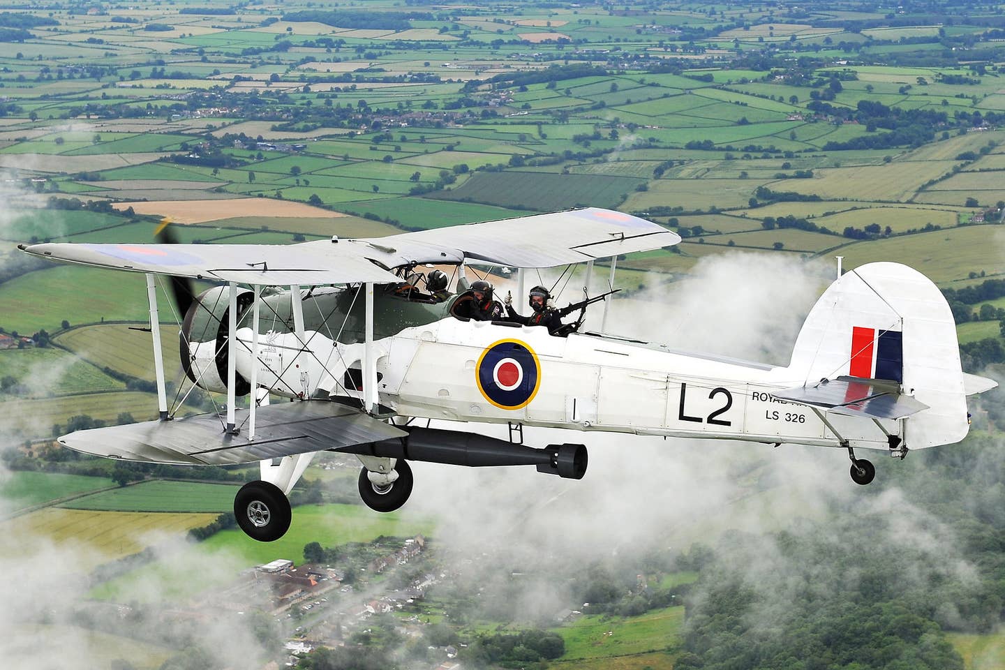 <em>Although already outdated at the time, the Fairey Swordfish made military history in late 1940 (MOD)</em>