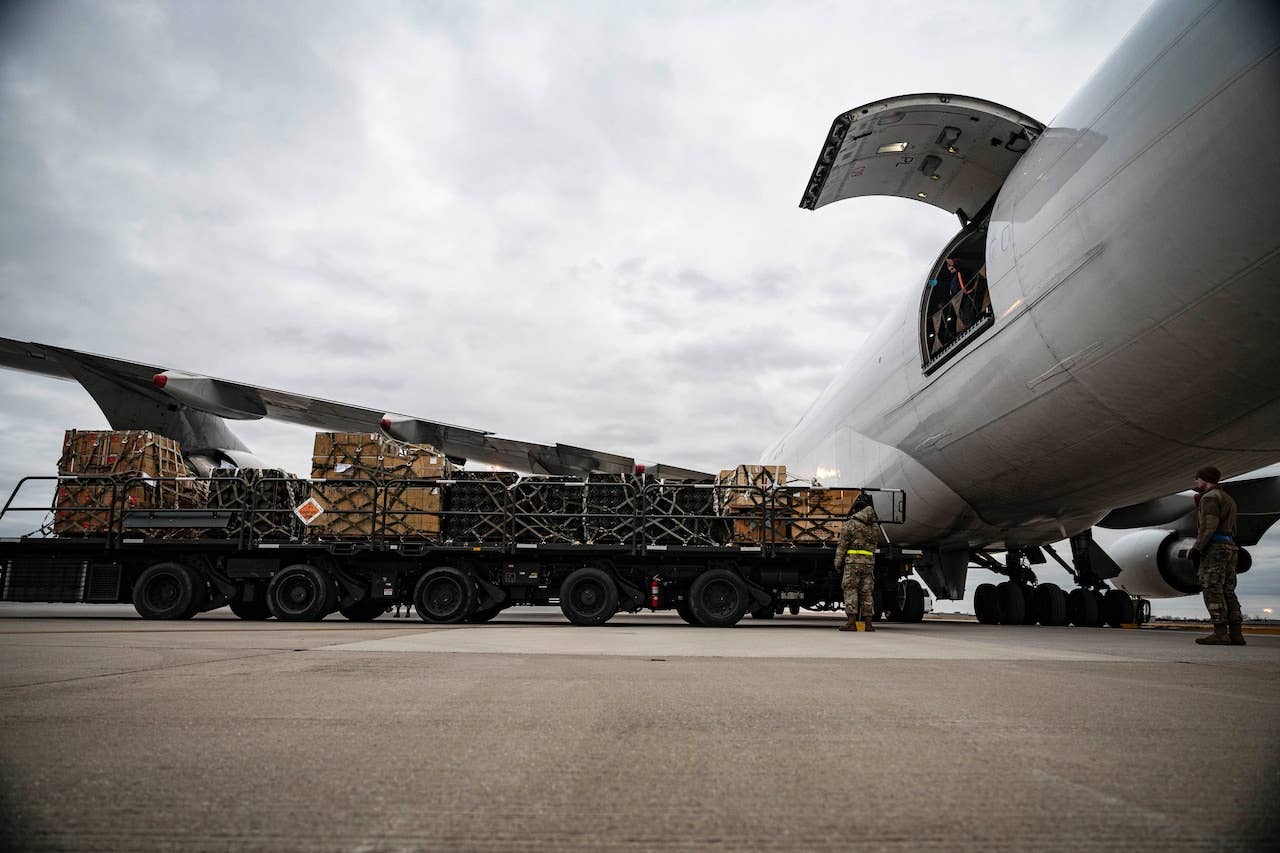 <em>Additional military aid to Ukraine needs approval from Congress (U.S. Air Force)</em>