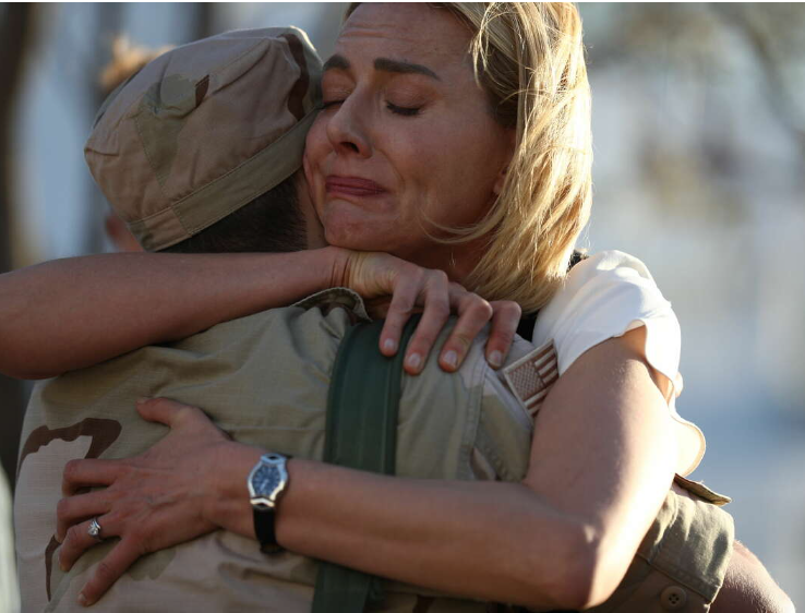 Allison McAtee as Teresa in <em>Lonesome Soldier</em>. Photo courtesy of Military Movies.