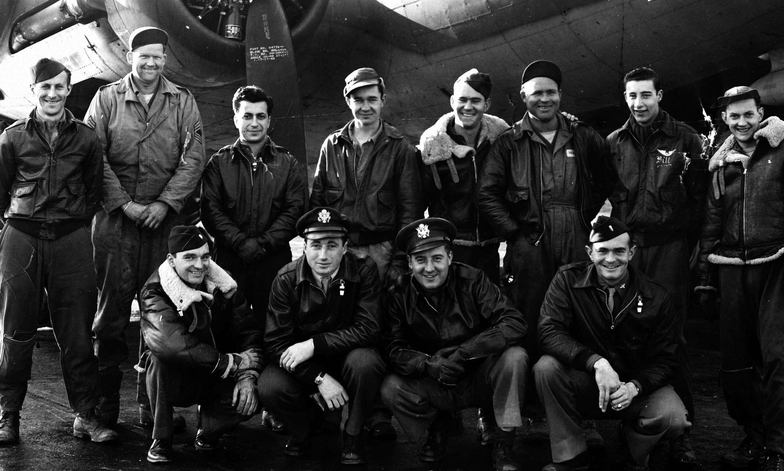 Members of the 100th Bomb Group. Photo courtesy of Apple TV+.