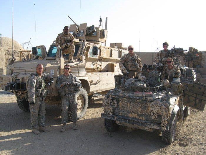 Oregon National Guardsmen in Afghanistan, 2008. (Photo: Gary Mortensen)