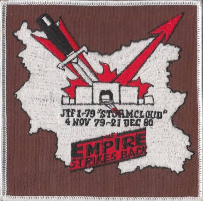 Patch for Operation Storm Cloud. (Courtesy: Bob Charest)
