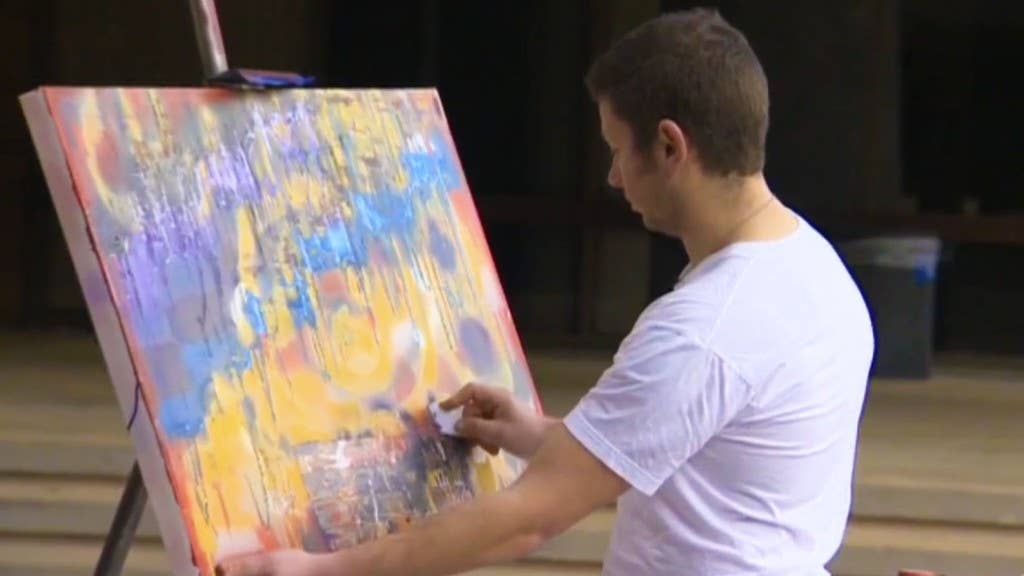This veteran artist has some inspiring words for wounded warriors