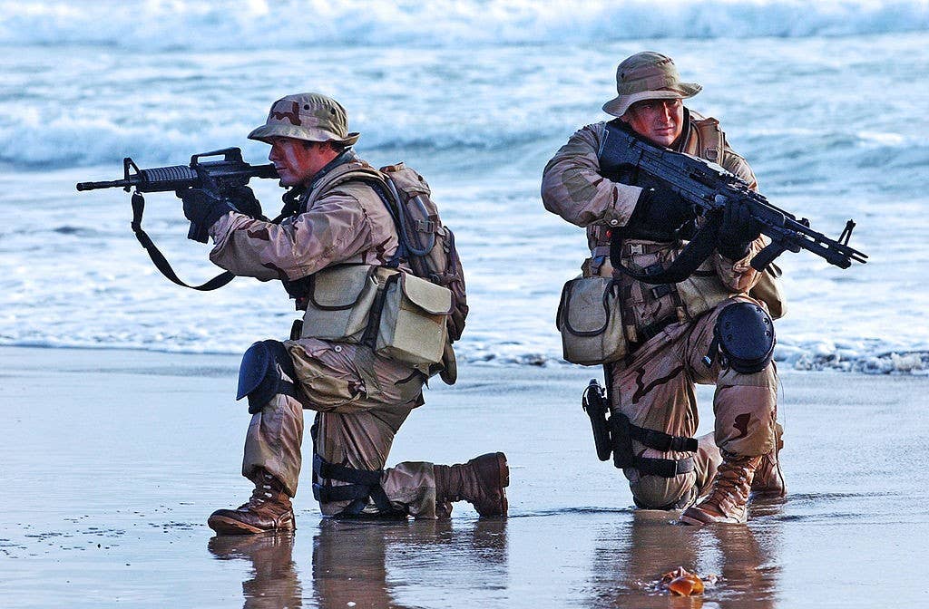 Navy SEAL special operations forces