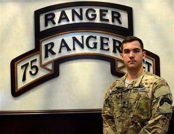 Army Spc. Luke Smith, 75th Ranger Regiment, saved the life of a drowning child, July 11, 2015, at Fort Benning, Georgia. Photo: U.S. Army by Sgt. 1st Class Michael R. Noggle