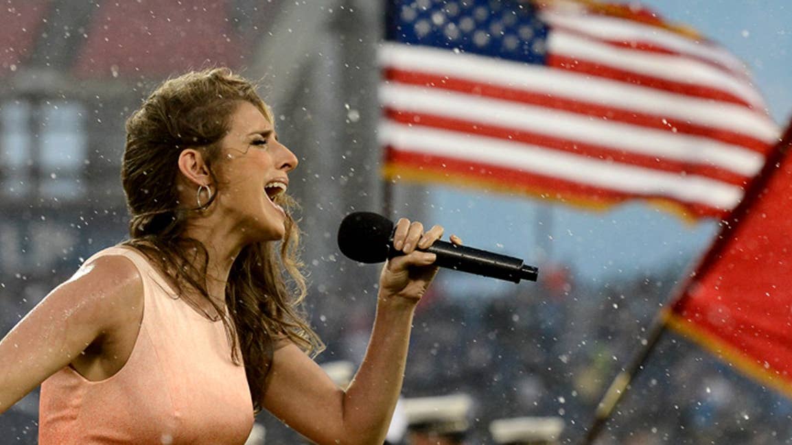 This is how a determined singer from Long Island became &#8216;National Anthem Girl&#8217;