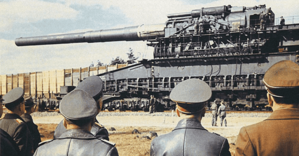 These are the 6 largest guns ever used in combat