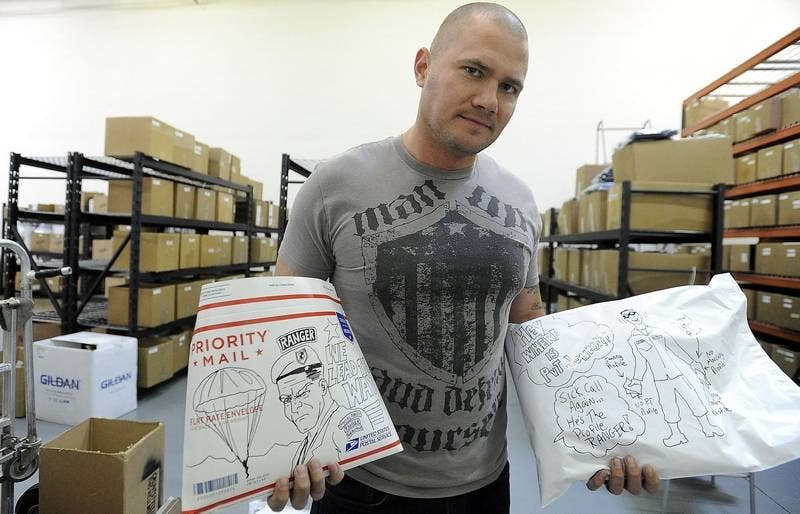 Dan Alarik, founder and CEO of Grunt Style, Army vet. (Photo: Daily Herald)