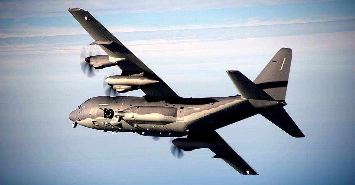 The AC-130J Ghostrider will provide close air support, special operations armed airborne reconnaissance, and ordnance delivery to precise targets in support of ground forces. (Courtesy photo)