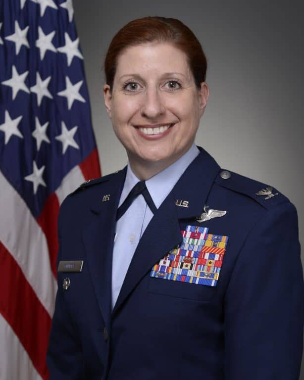 Colonel Tracy Onufer. (Official U.S. Air Force photo)