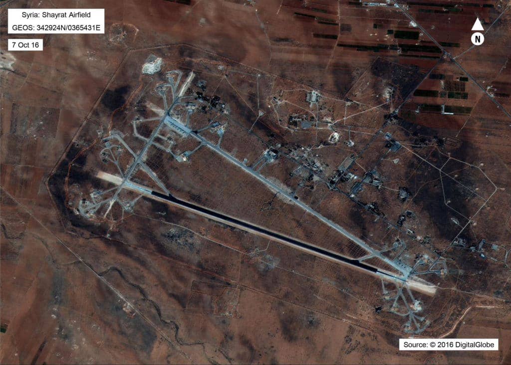Shayrat Airfield in Syria (Photo from DVIDSHub.net)