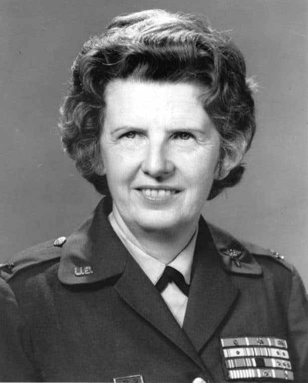 Army Col. Ruby Bradley saved hundreds of lives as a prisoner of Japanese forces by stealing surgical tools and using them for 230 major operations. She also delivered 13 babies while in captivity. (Photo: U.S. Army)